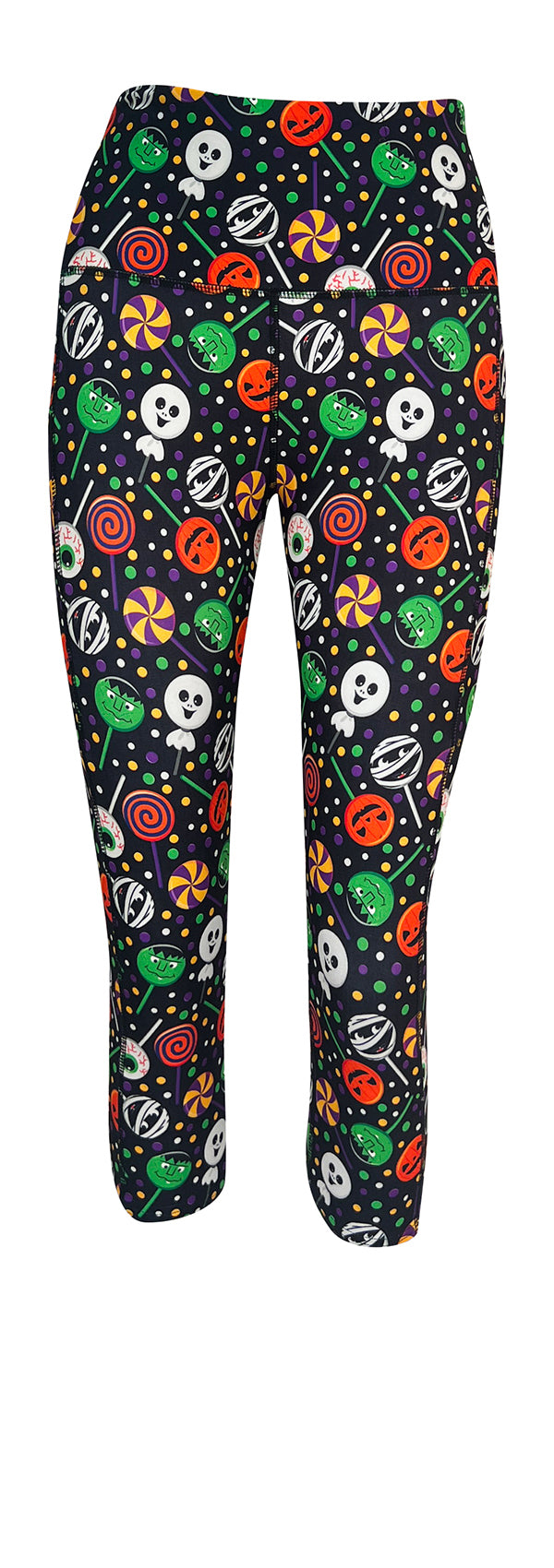 Spooky Sweets + Pockets-Adult Pocket Leggings