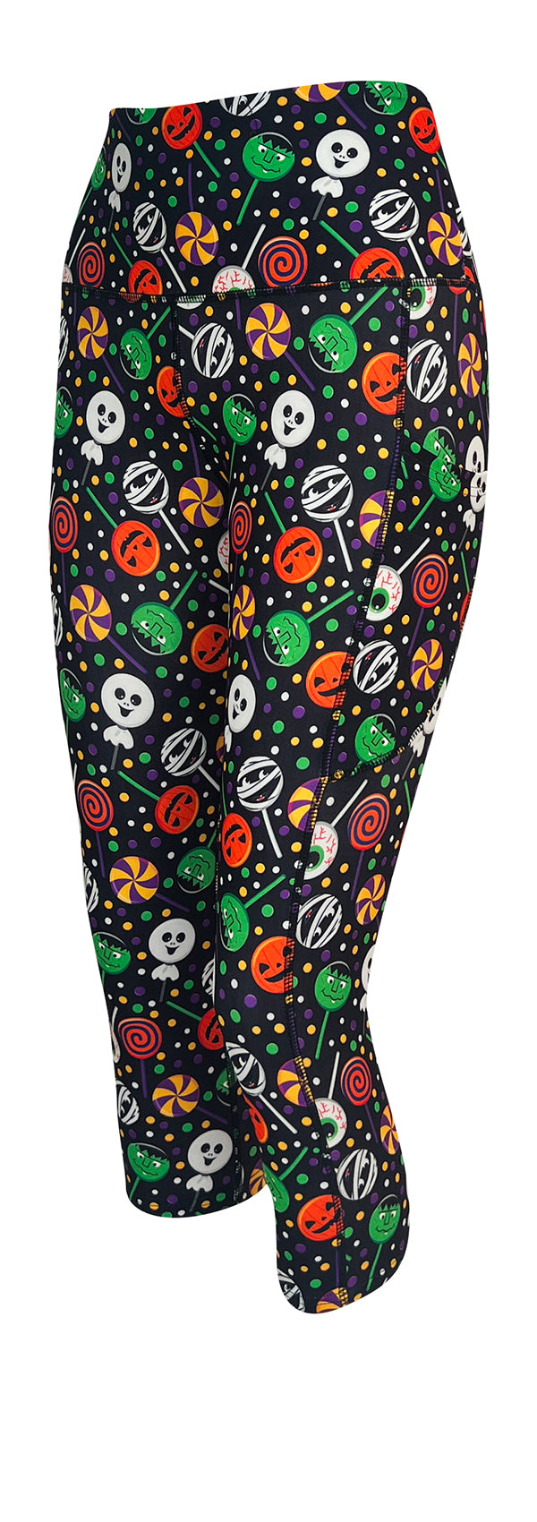 Spooky Sweets + Pockets-Adult Pocket Leggings