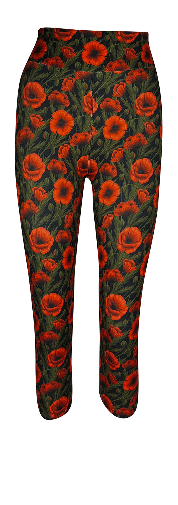 Poppy Fields-Adult Leggings