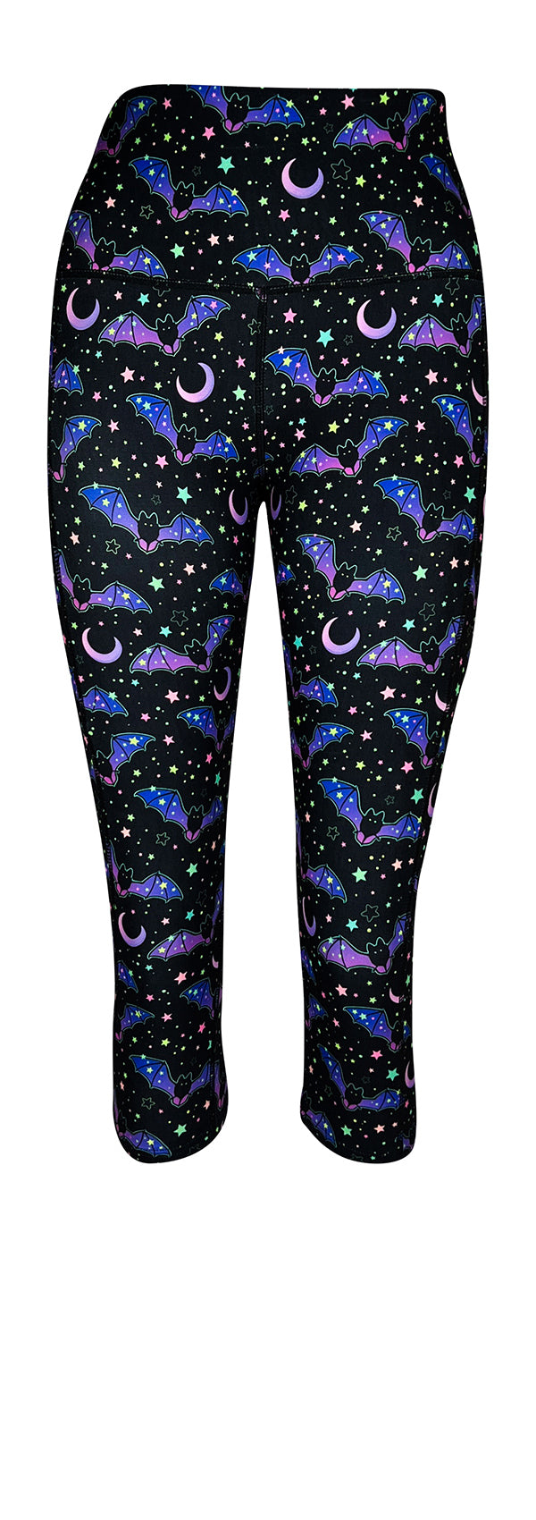 Midnight Bats + Pockets-Adult Pocket Leggings