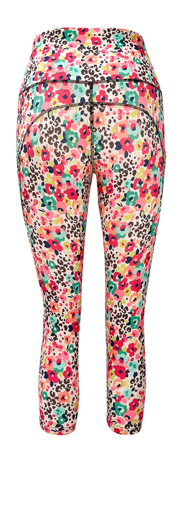 Wildflower Safari + Pockets-Adult Pocket Leggings