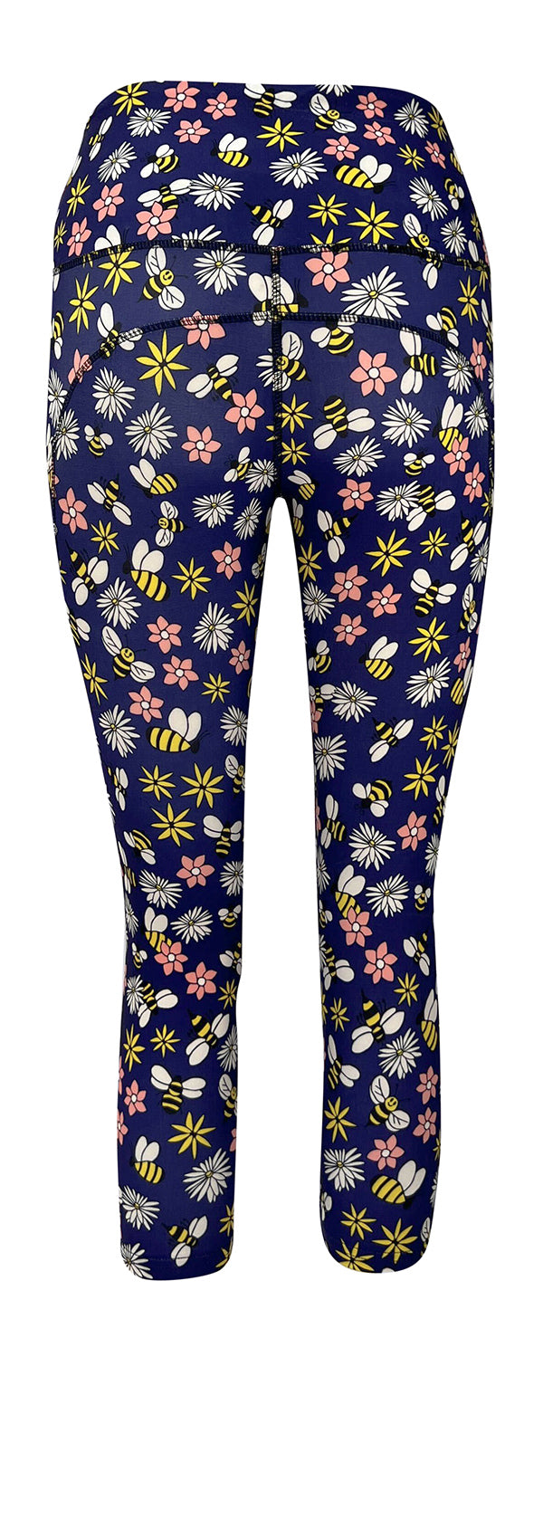 Daisy Bee + Pockets-Adult Pocket Leggings