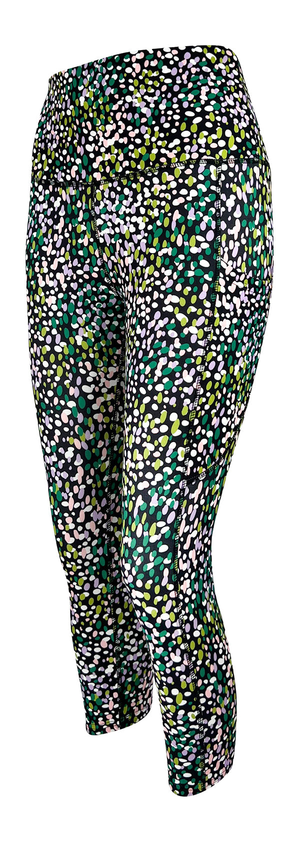 Confetti Burst + Pockets-Adult Pocket Leggings