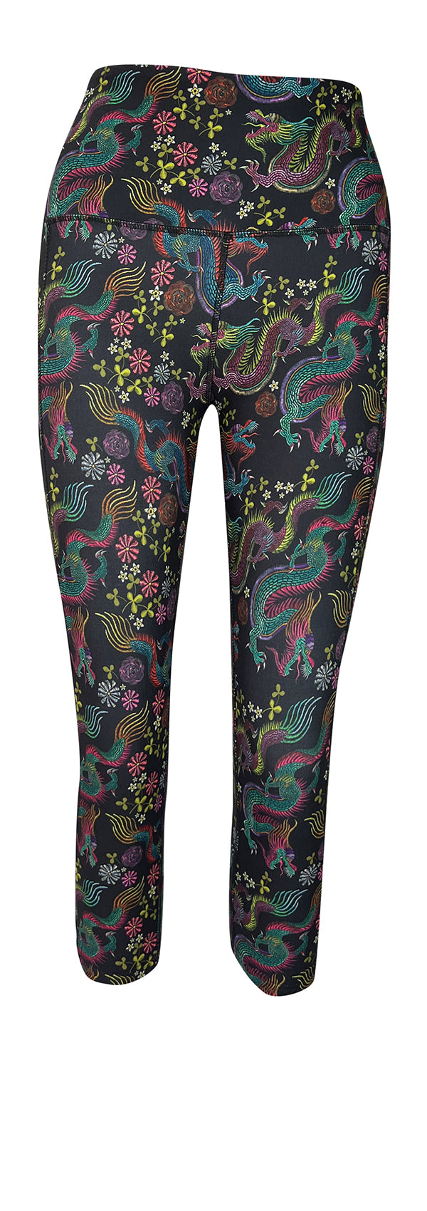 Dragon Fantasia + Pockets-Adult Pocket Leggings