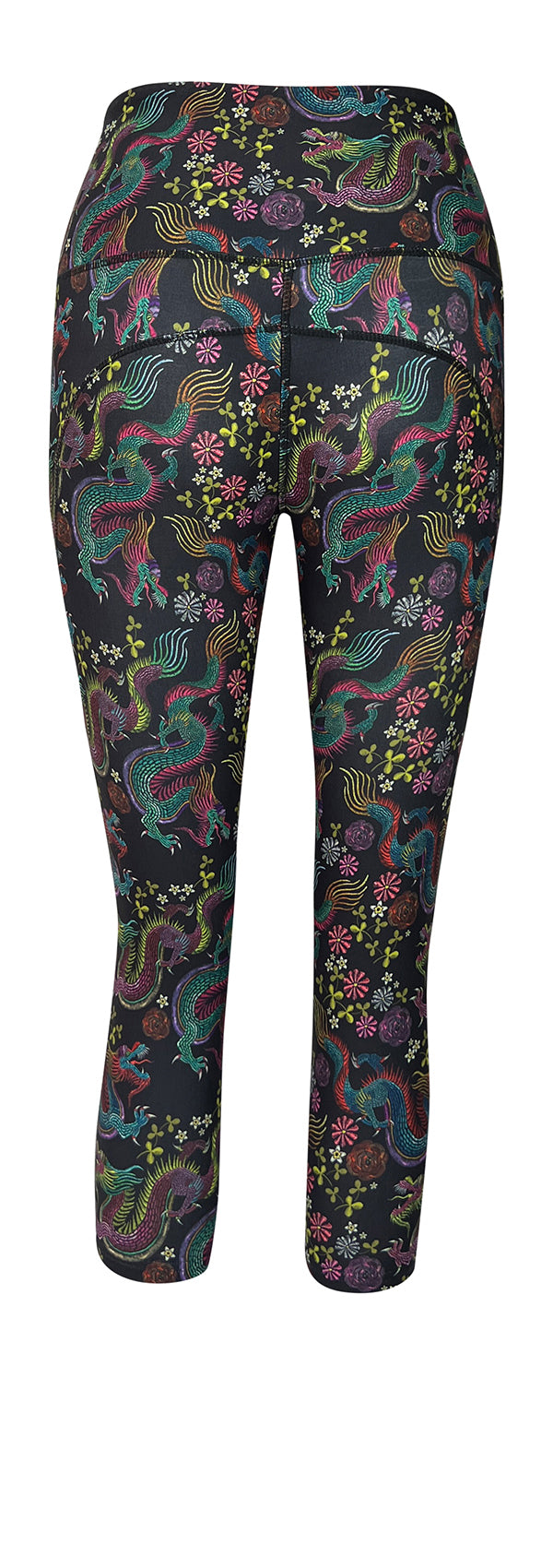 Dragon Fantasia + Pockets-Adult Pocket Leggings