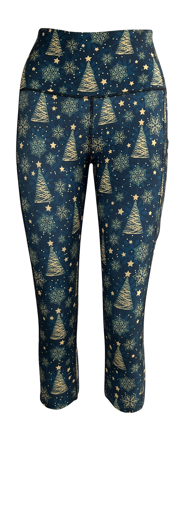 Enchanted Christmas + Pockets-Adult Pocket Leggings