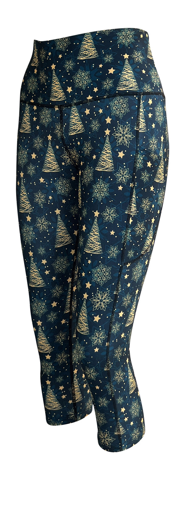 Enchanted Christmas + Pockets-Adult Pocket Leggings