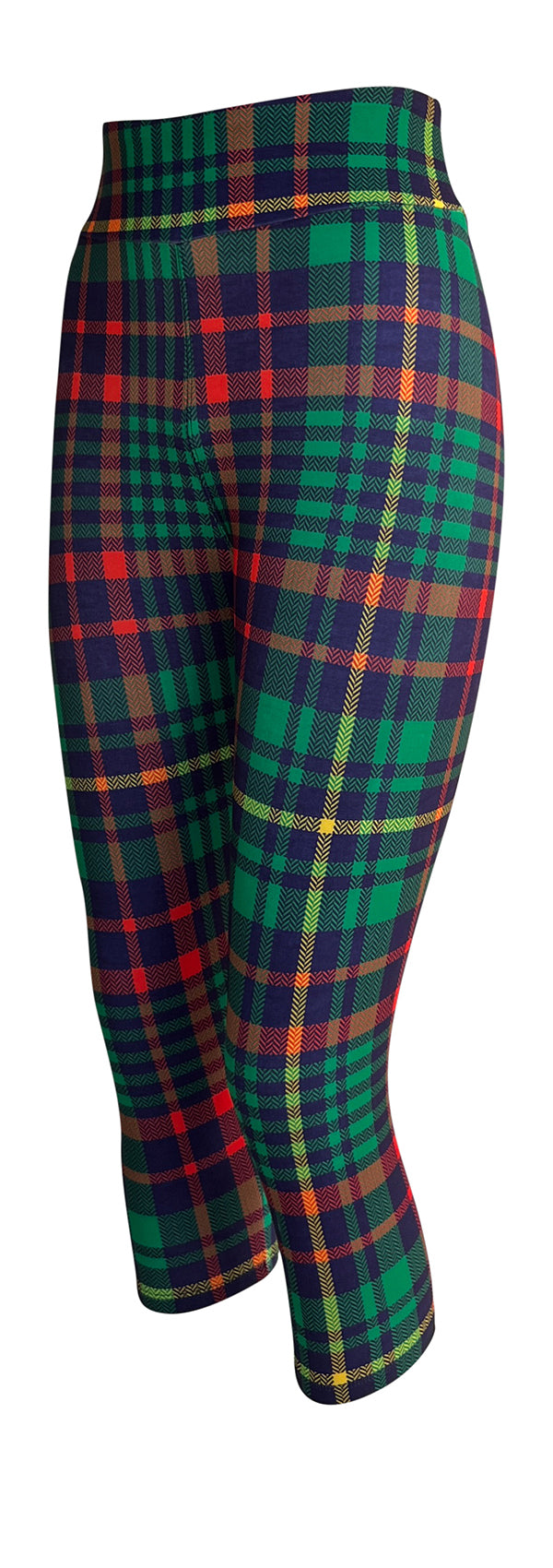 Christmas Tartan-Adult Leggings