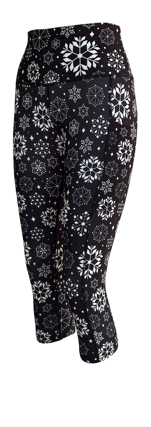 Snow Is Falling + Pockets-Adult Pocket Leggings