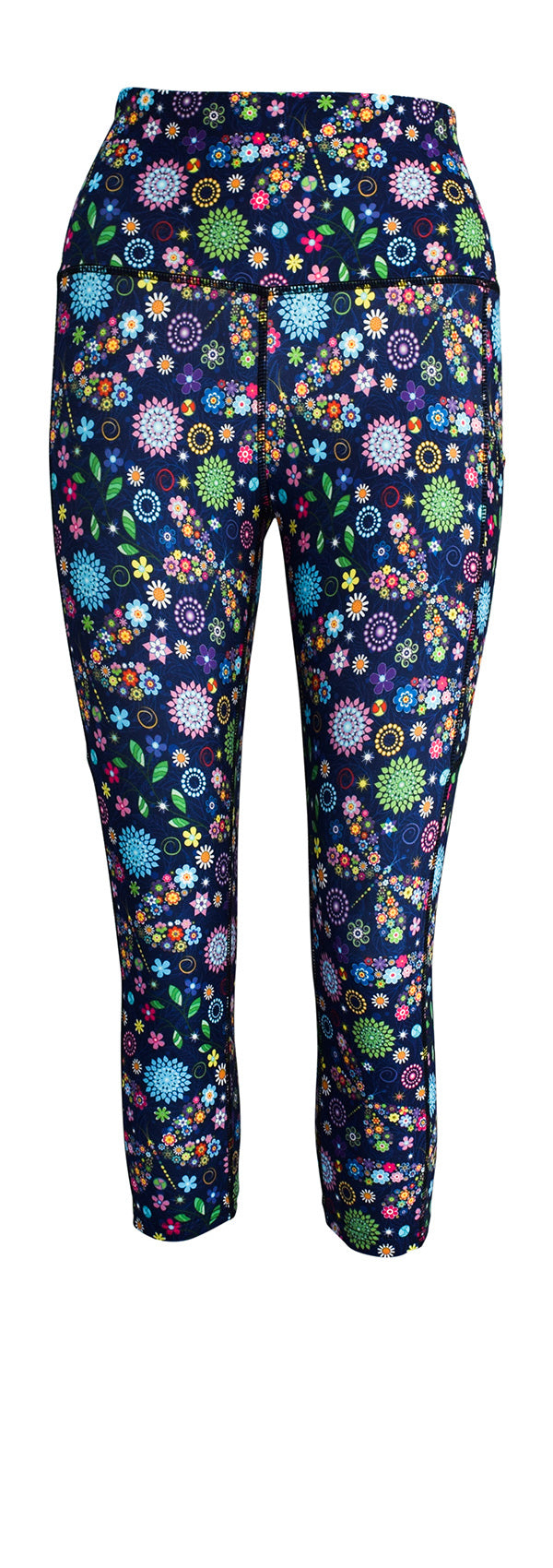 Dazzling Dragonflies + Pockets-Adult Pocket Leggings