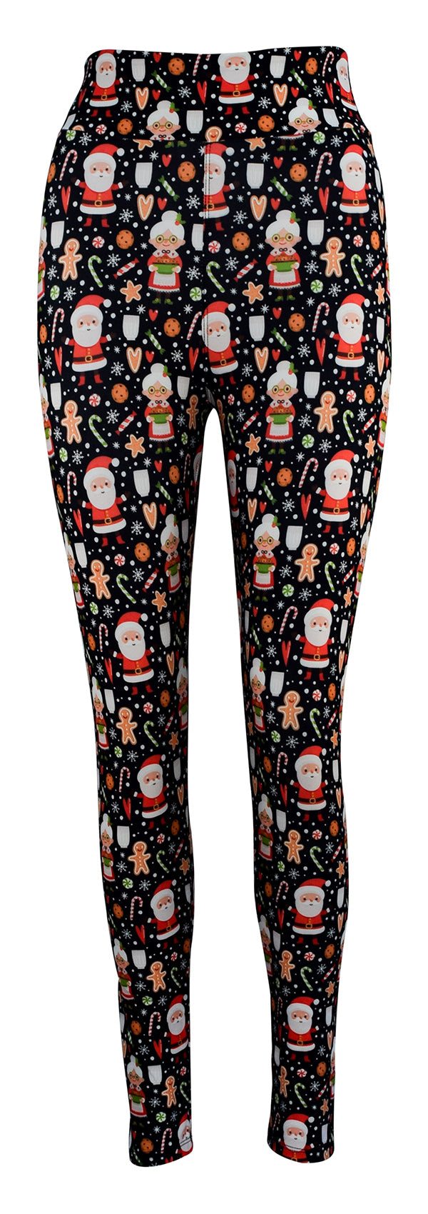 Mr & Mrs Santa-Adult Leggings,LEG-MMS-A0F,LEG-MMS-A1F,LEG-MMS-A2F,LEG-MMS-A3F,LEG-MMS-A4F