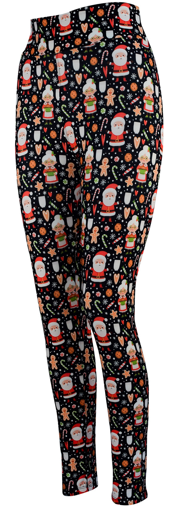 Mr & Mrs Santa-Adult Leggings