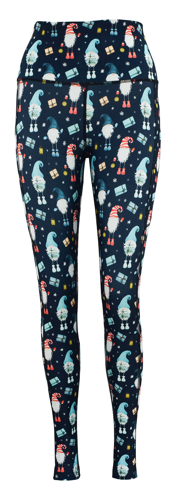 Gnome Sweet Gnome + Pockets-Adult Pocket Leggings