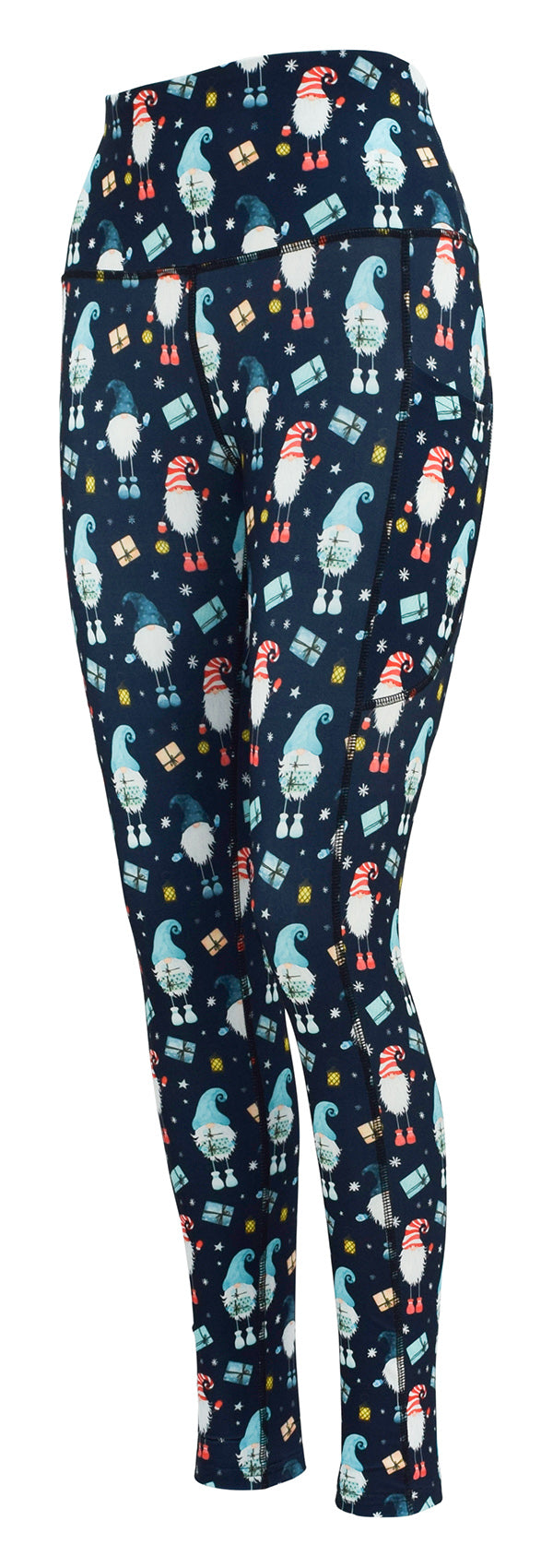 Gnome Sweet Gnome + Pockets-Adult Pocket Leggings