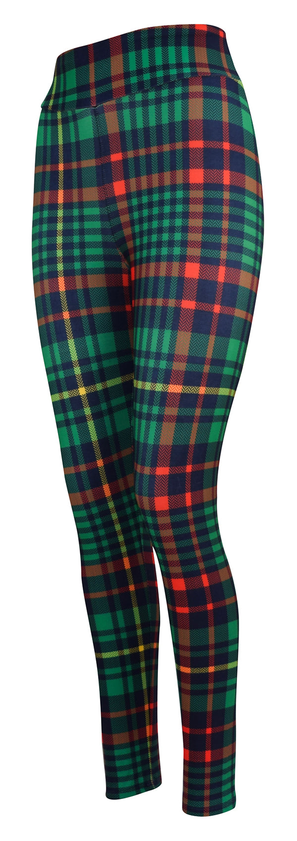 Christmas Tartan-Adult Leggings