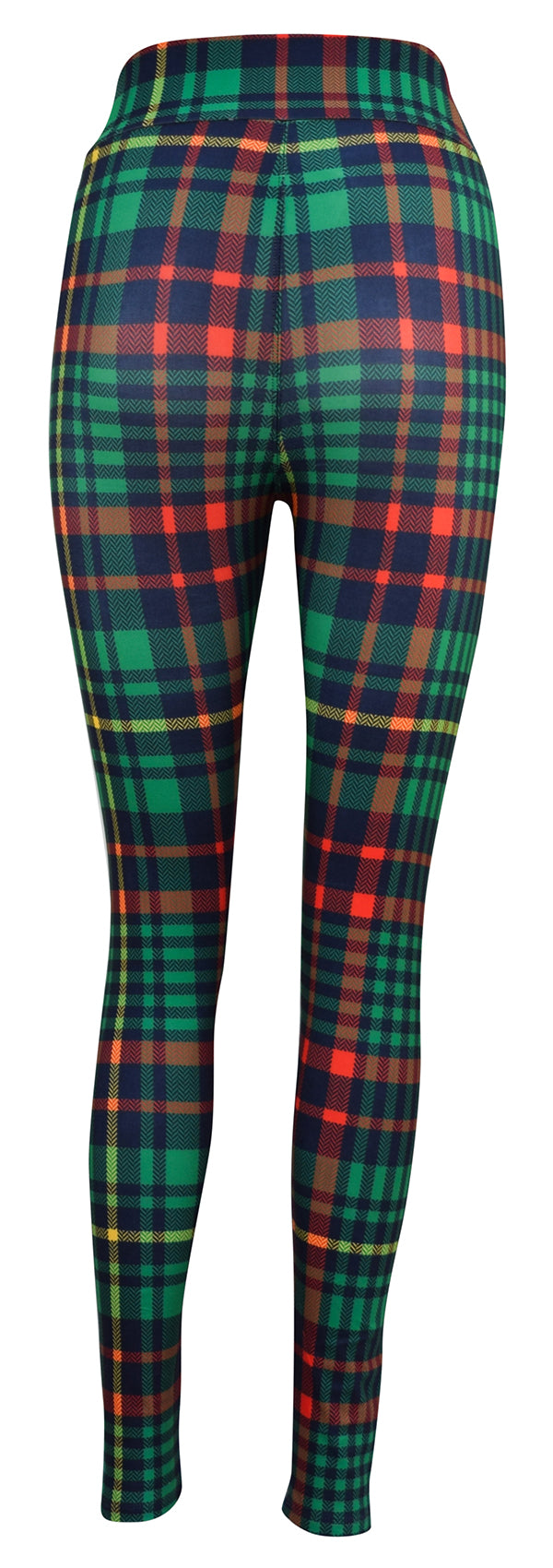 Christmas Tartan-Adult Leggings