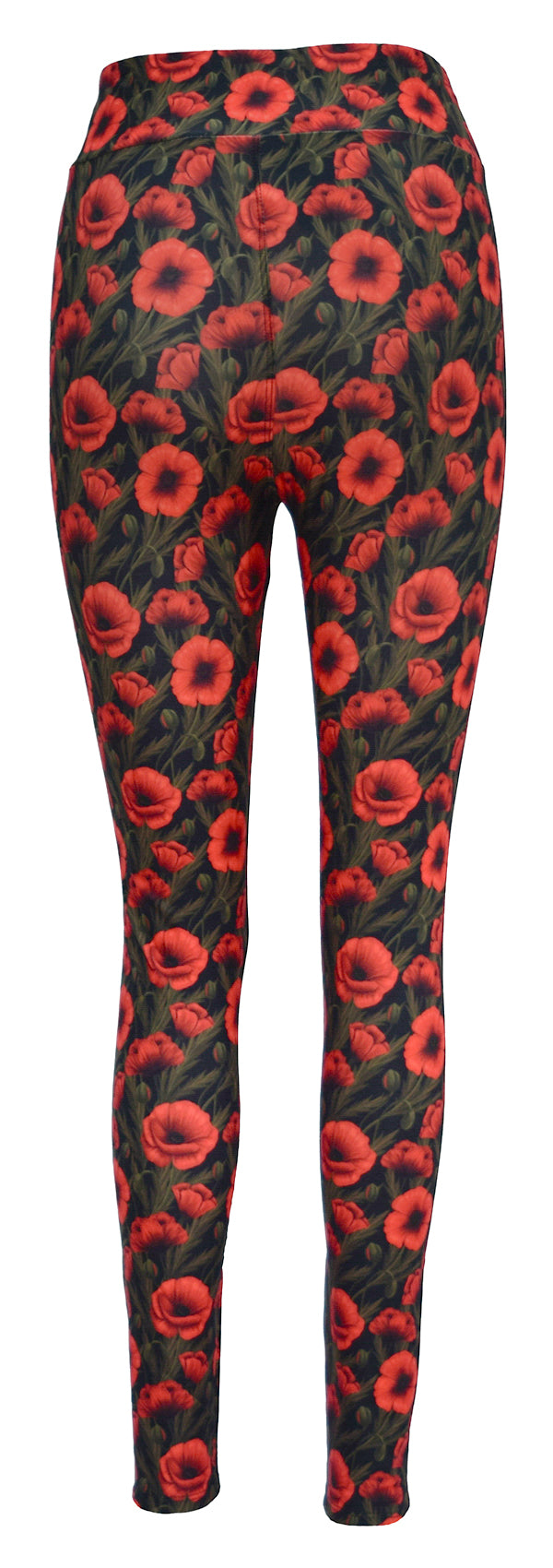 Poppy Fields-Adult Leggings