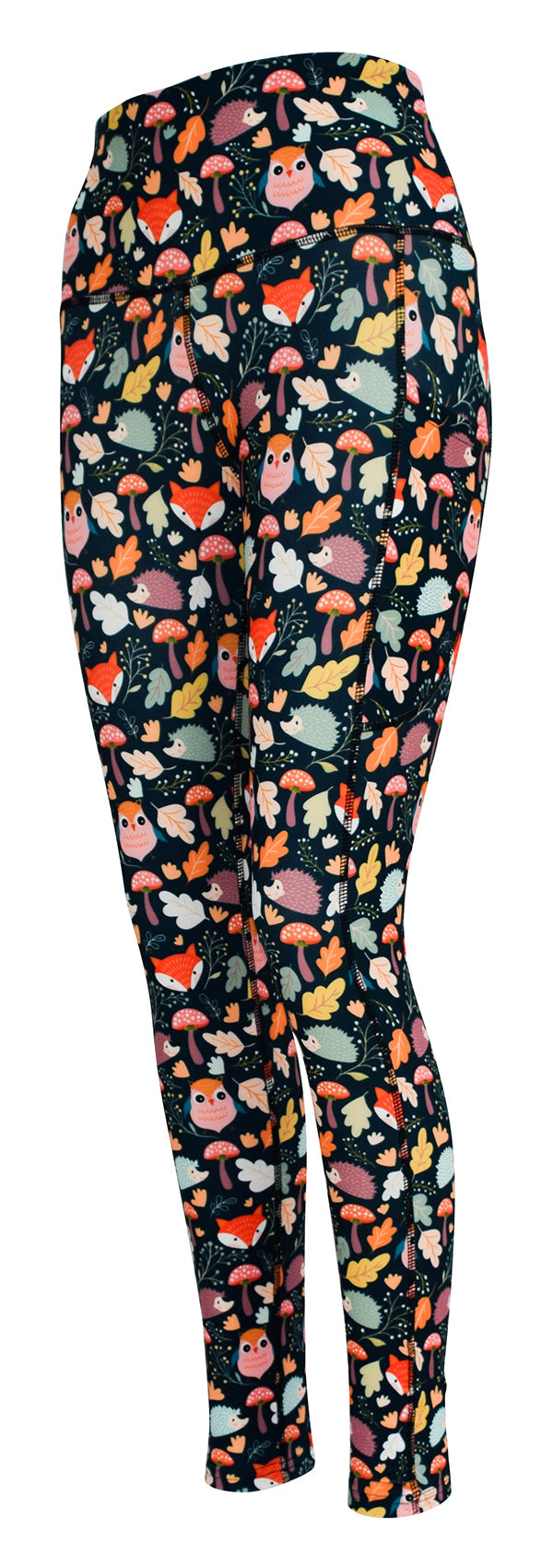 Whimsical Woodland + Pockets-Adult Pocket Leggings