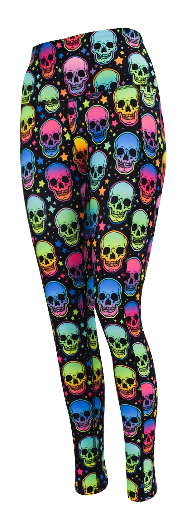 Deadly Disco + Pockets-Adult Pocket Leggings