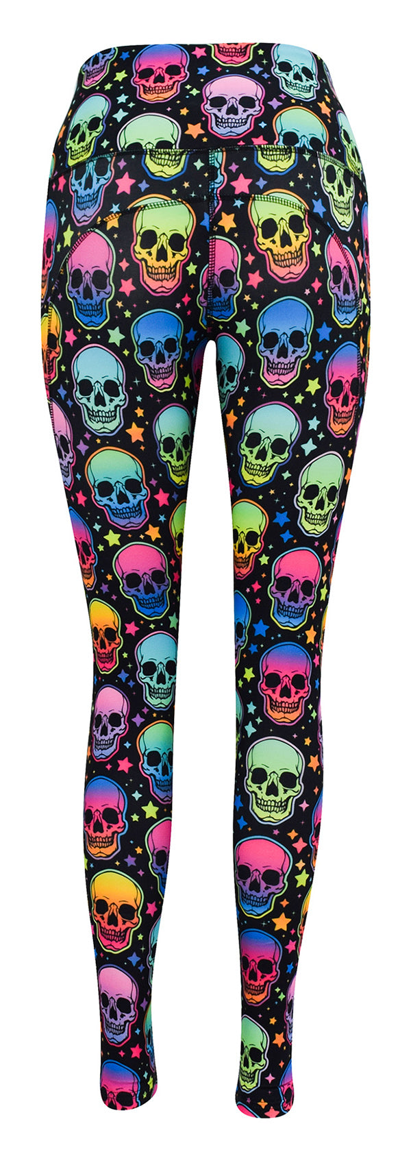 Deadly Disco + Pockets-Adult Pocket Leggings