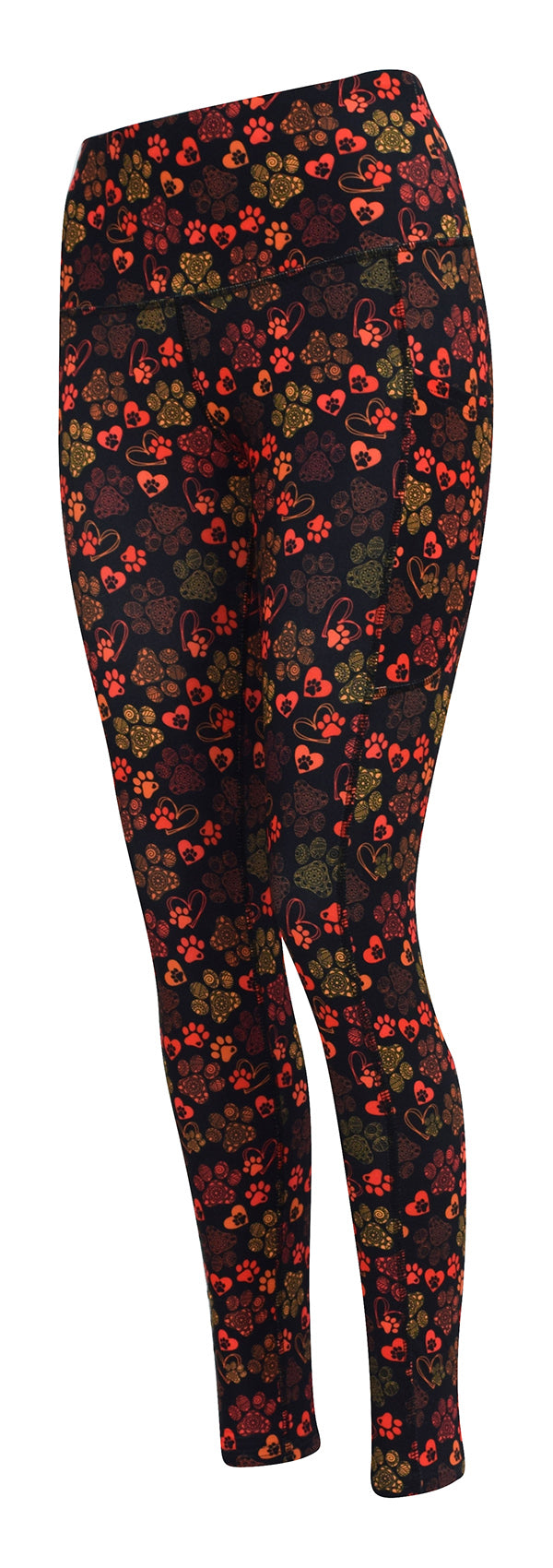 Woodland Paws + Pockets-Adult Pocket Leggings