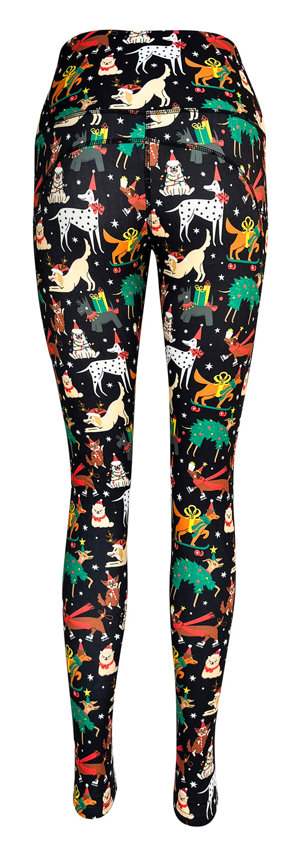 Jingle Paws + Pockets-Adult Pocket Leggings