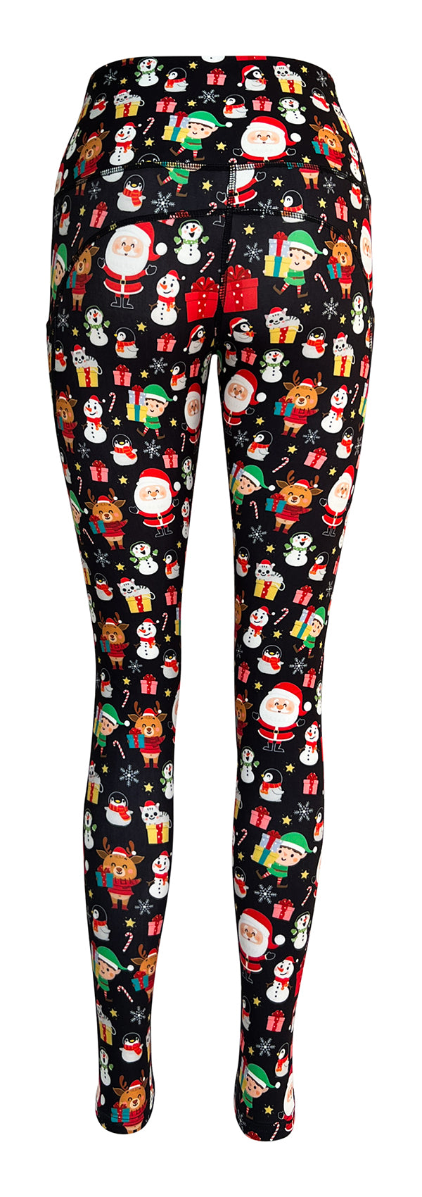 Santa's Little Helpers + Pockets-Adult Pocket Leggings