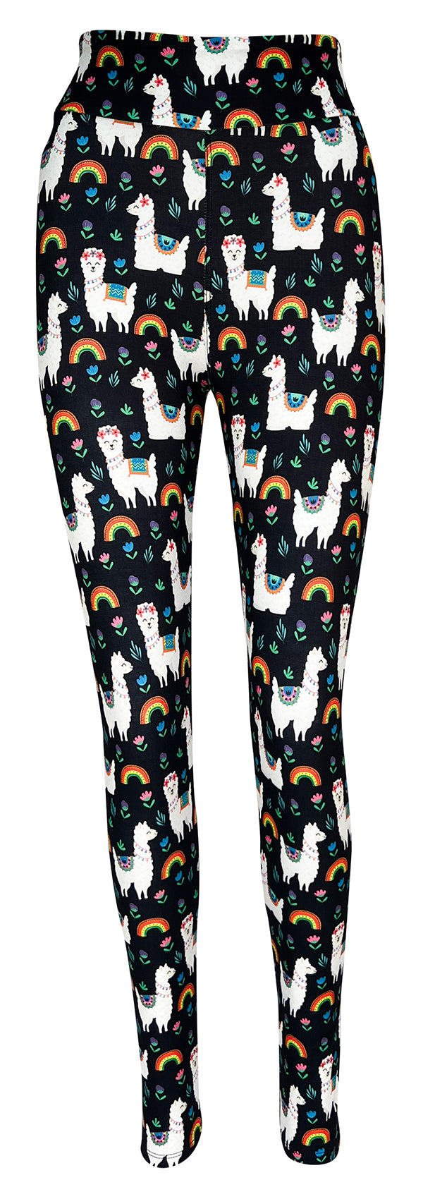 Lucky Llamas Kids-Kids Leggings