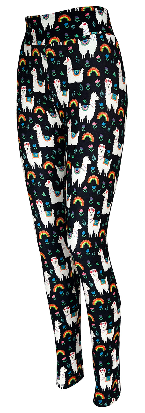 Lucky Llamas Kids-Kids Leggings