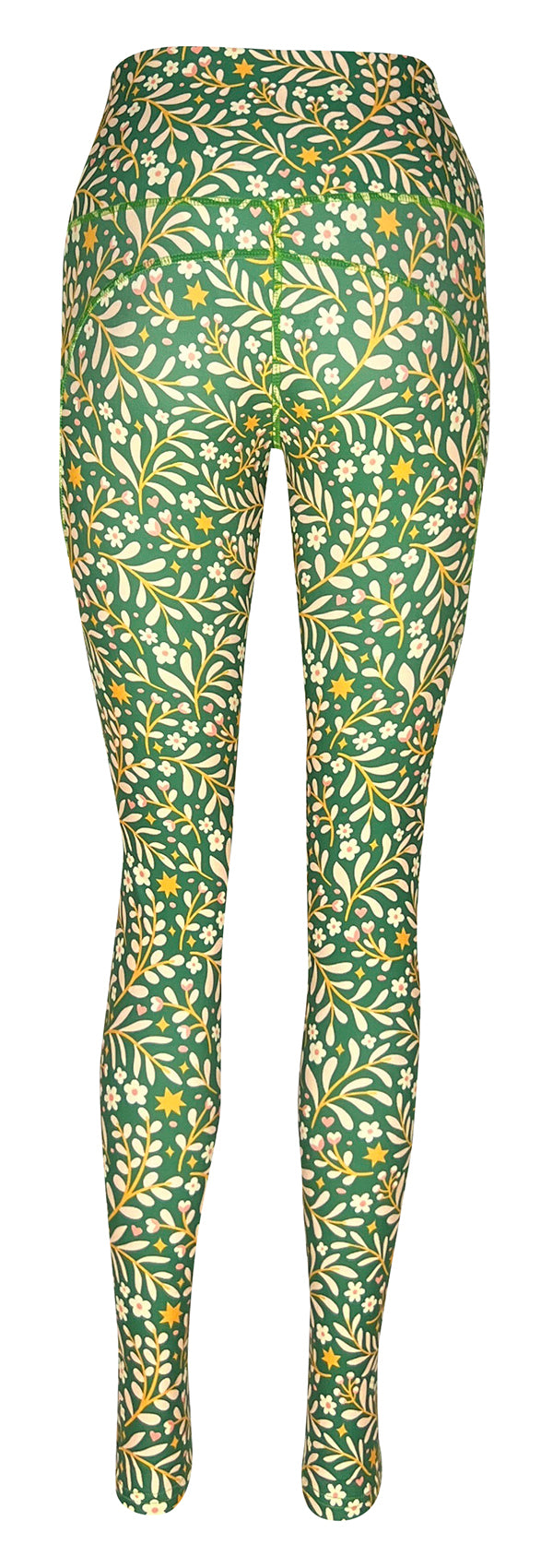 Serenity Garden + Pockets-Adult Pocket Leggings