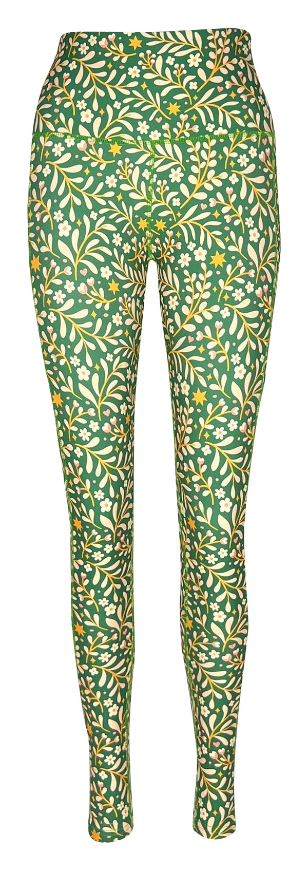 Serenity Garden + Pockets-Adult Pocket Leggings