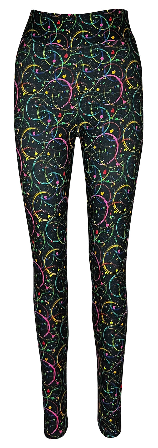 Neon Nebula-Adult Leggings