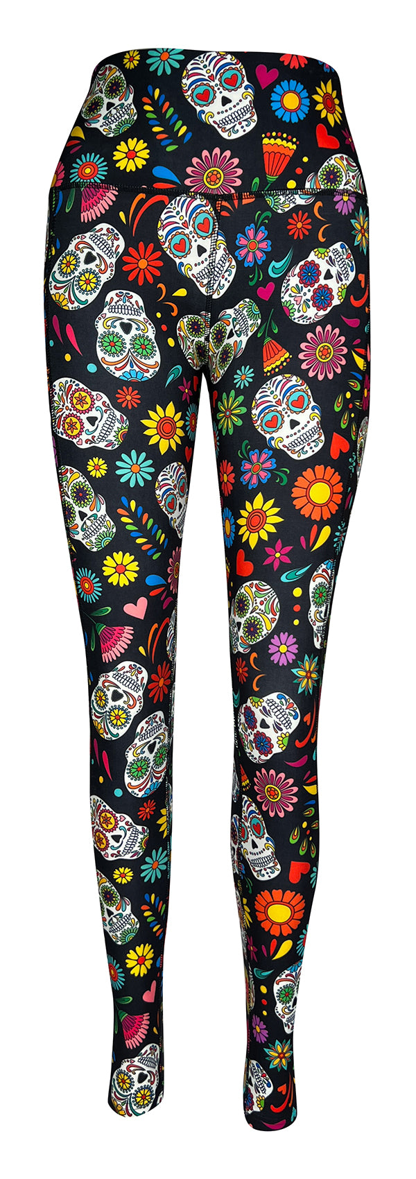 Deadly Delights + Pockets-Adult Pocket Leggings