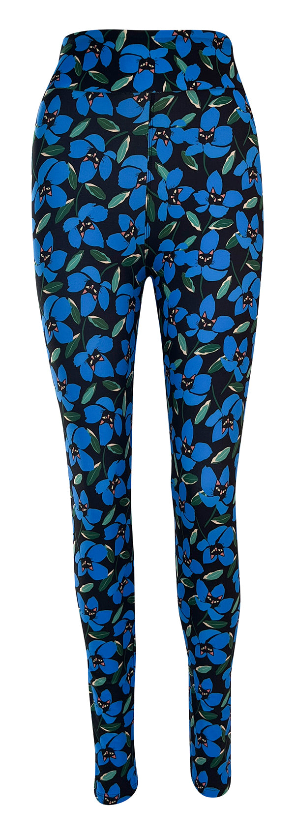 Peekaboo Petals-Adult Leggings