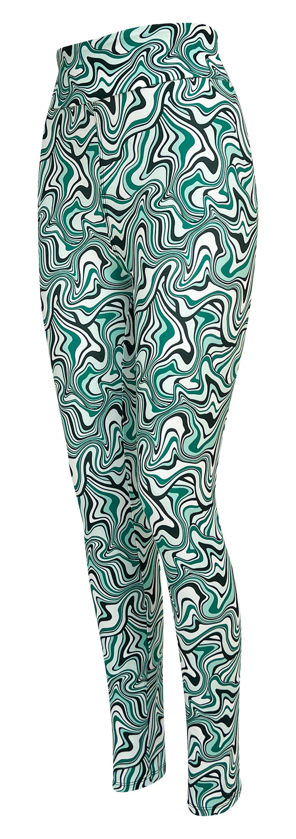 Mint Swirl-Adult Leggings
