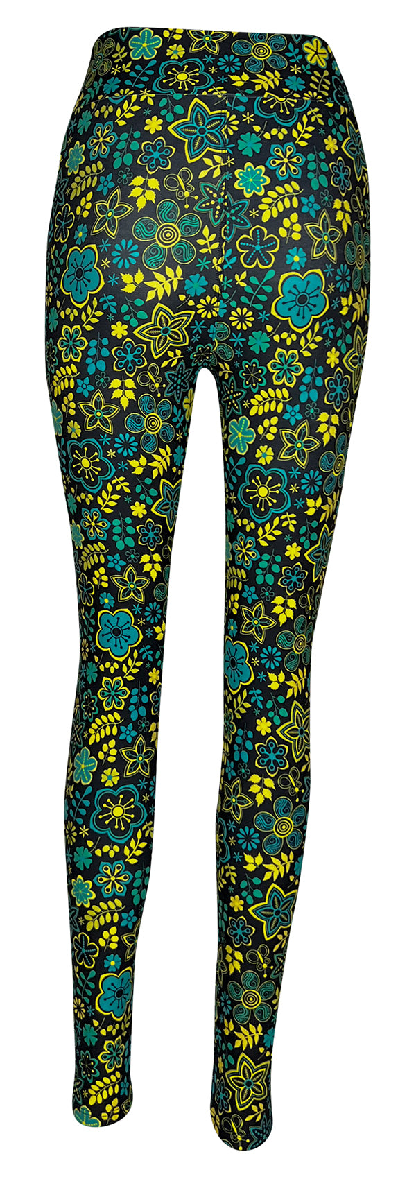 Fantasy Flowers-Adult Leggings