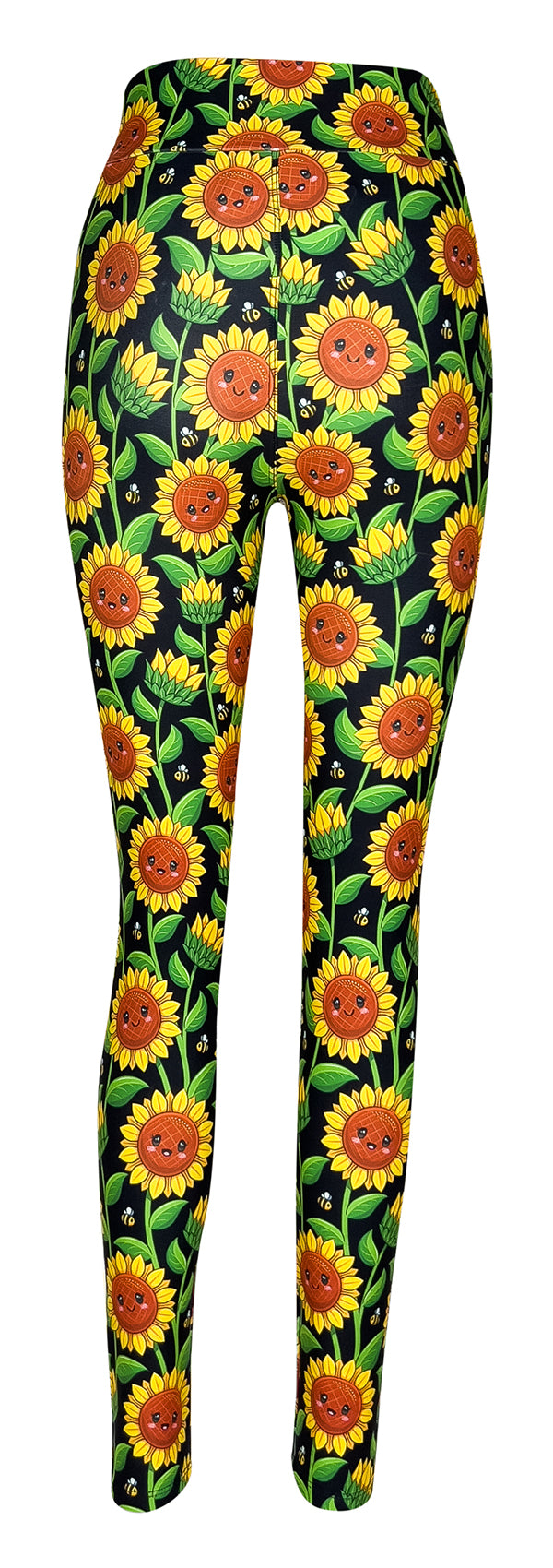 Sunflower Smiles-Adult Leggings