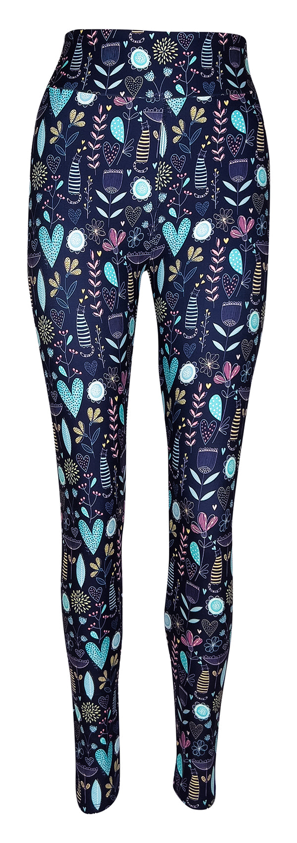 Wildflower Whiskers-Adult Leggings