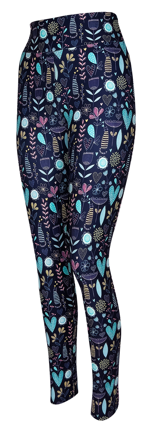 Wildflower Whiskers-Adult Leggings