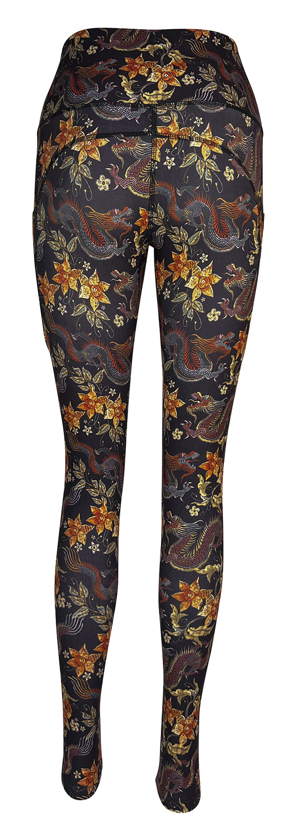 Dragon Dreams + Pockets-Adult Pocket Leggings