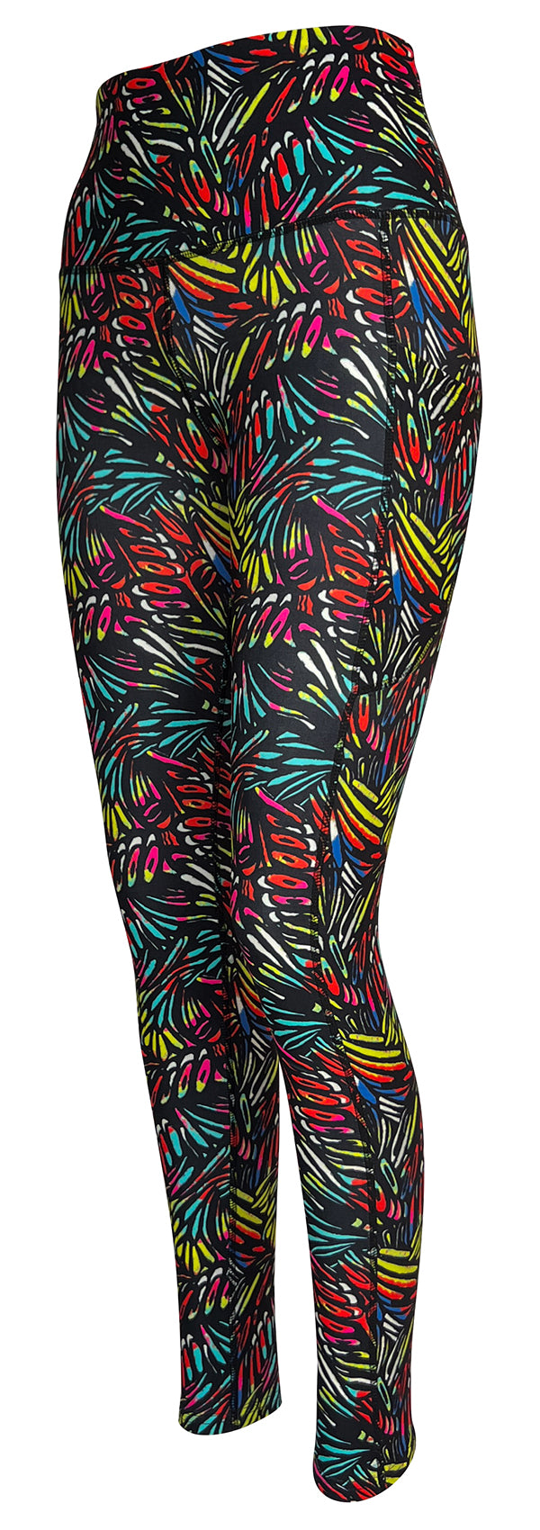 Rainbow Wings + Pockets-Adult Pocket Leggings