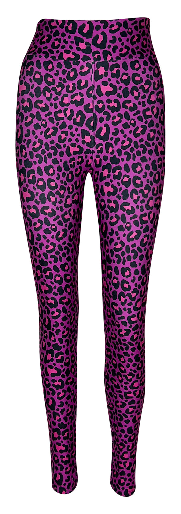 Purple Leopard-Adult Leggings