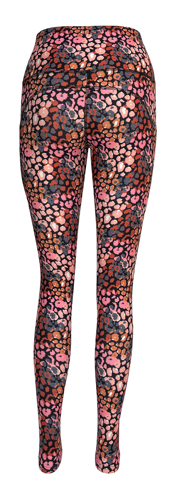 Autumn Leopard + Pockets-Adult Pocket Leggings