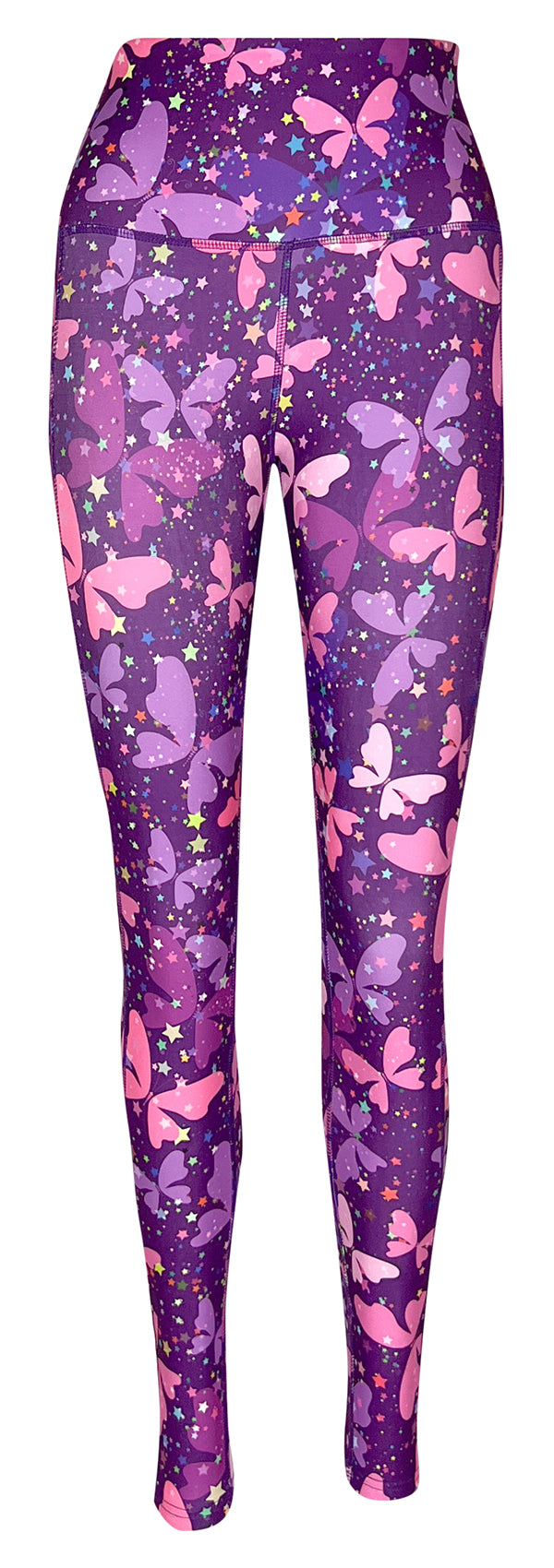 Butterfly Galaxy + Pockets-Adult Pocket Leggings