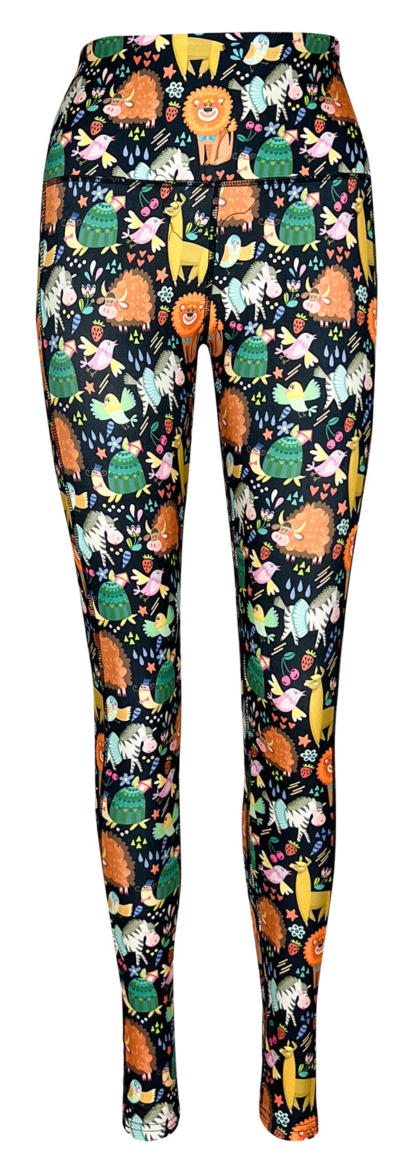 Wildlife + Pockets-Adult Pocket Leggings