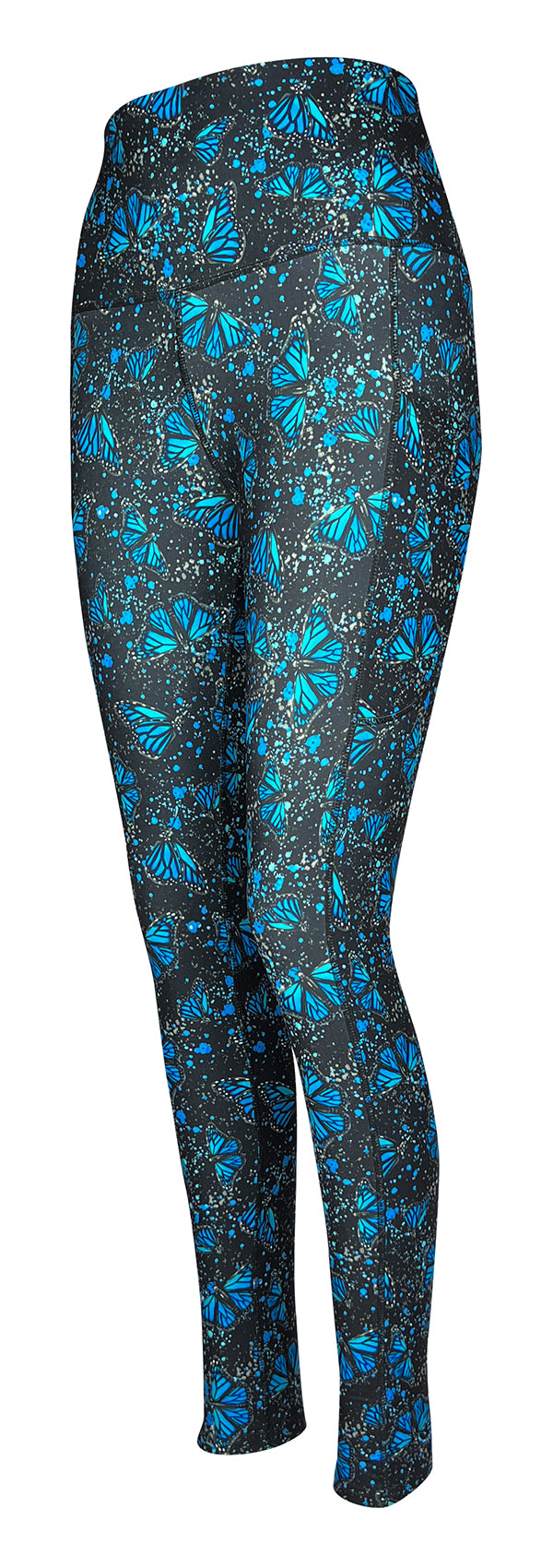 Majestic Butterflies + Pockets-Adult Pocket Leggings