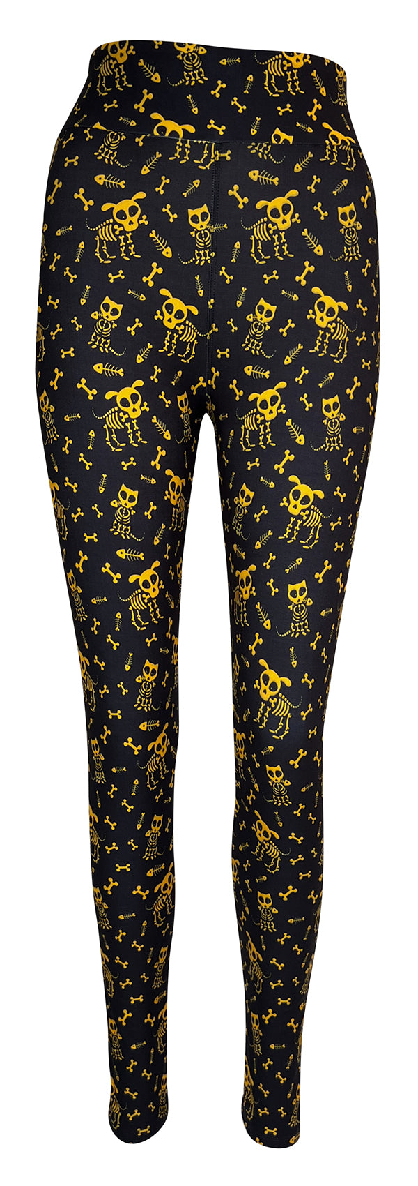 Skeleton Paws-Adult Leggings