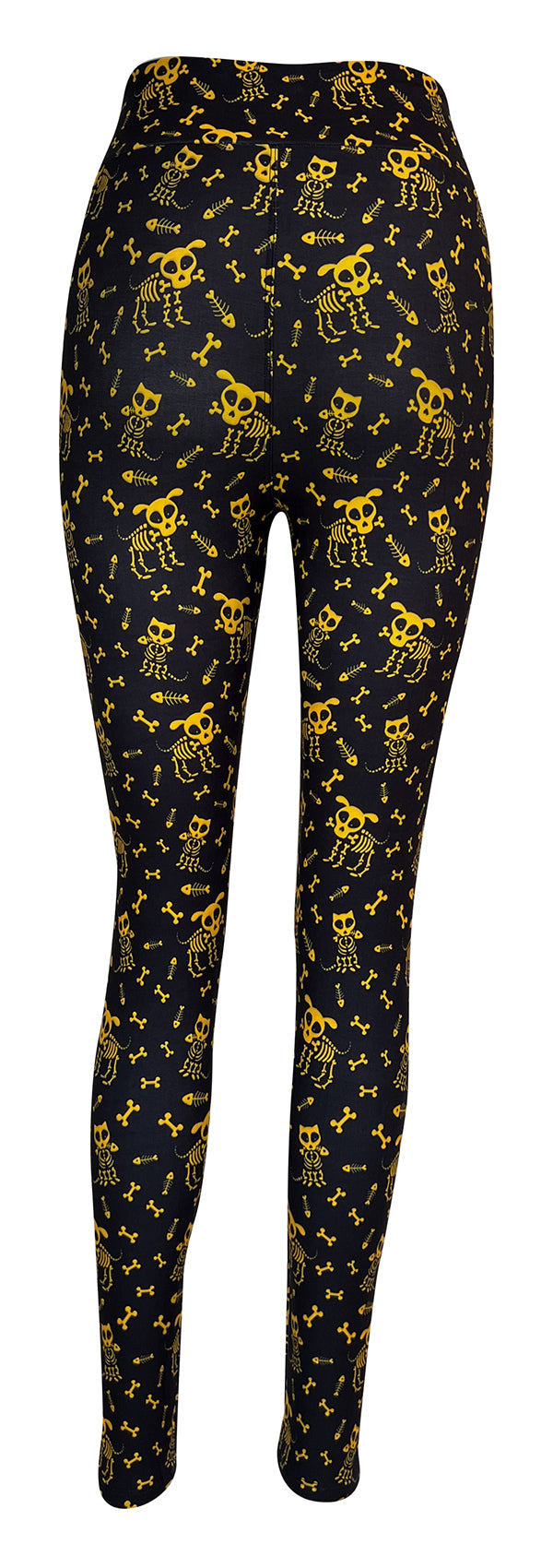 Skeleton Paws-Adult Leggings