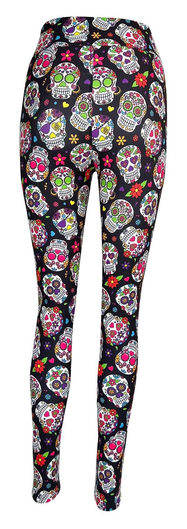 Festival Skulls-Adult Leggings