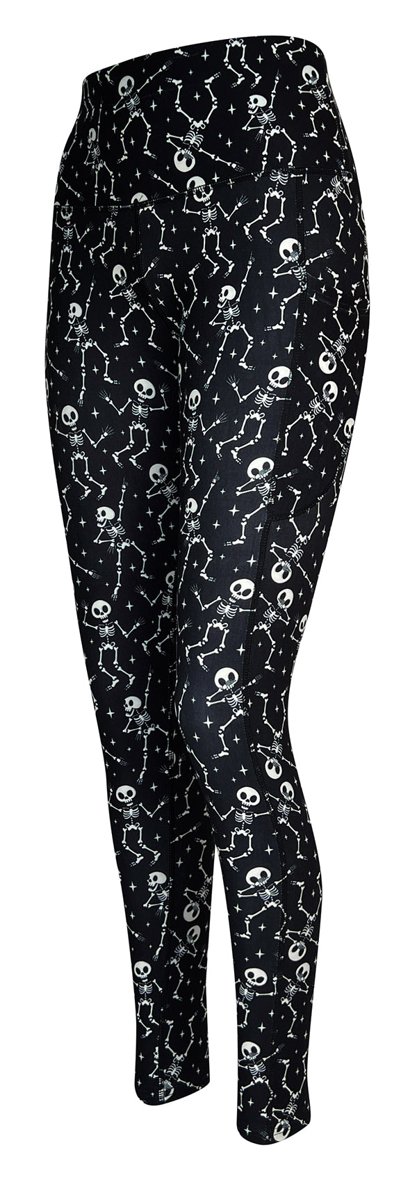 Deadly Dancing + Pockets-Adult Pocket Leggings